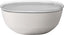 Serving Bowl with lid Silueta - Dishwasher & Microwave Resistant - Salad Bowl - Tapas Bowls - Tableware - 5000 ml - Nordic White