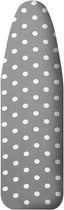 Ironing Board Cover, 100% Cotton Cover with Thick Felt (Bubble, 124 x 38cm)