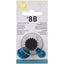 Open Star Piping Tip #8B, 5.08x4.67x9.53 cm, Black