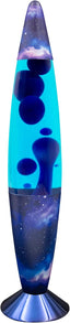 49009 Galaxy Lava Lamp/Matte Pattern Base/Retro Nostalgia/Relaxing Mood Light / 16 Inch Height