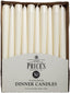 Candles Tapered Dinner Candles Ivory Unscented Wax Pack of 50 | 7 Hour Burn Time Elegant Long Candles for Home Decor, Events, Celebrations & Dining