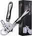 Tin Opener, Diboniur Can Opener Manual, 3-in-1 Multifunctional Can Opener and Bottle Opener, Handheld Heavy Duty Stainless Steel, Black, 8.5"