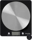1036 BKSSDR Digital Kitchen Scale – Cooking & Baking Scales for Food Weight, Stainless Steel Weighing Platform, 5KG Capacity, Tare Function, Large LCD Easy Read Display, Measure Liquids, Black