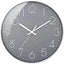 Wall Clock Non-Ticking Silent Battery Operated Round Wall Clock Modern Simple Style Decor Clock for Home/Office/School/Kitchen/Bedroom/Living Room/8.5 Inch Grey