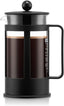 French Press Kenya - 1L / 8 Cups Manual Coffee Maker - Heat-Resistant Glass & Stainless Steel - Dishwasher Safe Cafetiere - Made in Portugal