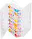Adorbox 48 Grids Sewing Storage, Double Sided Plastic Thread Storage Box, Portable Embroidery Thread Organiser for Sewing Thread, Embroidery Floss, Crafts, Small Bead, Jewellery and Toys