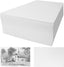 80 Sheets Watercolour Paper Bulk, 140 lb/300 GSM Cotton Cold Press Water Colour Paper for Students Adults Artists Drawing Painting Supplies Postcards, White, 5" x 7"