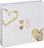 Lazise Memo Album for 200 Photos (10 x 15cm) | Gold | 100 Sheets | 225mm x 220mm