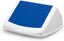DURABIN Square 40 Flip Lid Blue - To Be Used with DURABIN 40 Square Waste Bin - Easy To Handle and Use - Perfect For Any Workplace