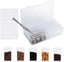 Seed Storage Box, 64 Slots Plastic Seed Storage Organizer Box with Label Stickers and Tweezers, Independent Compartment Design for Vegetable, Fruits, Flower, Chili Seeds (64 Slots)