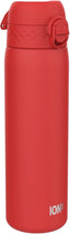 ION8 Vacuum Insulated Steel Water Bottle, 500 ml/17 oz, Leak Proof, Easy to Open, Secure Lock, Dishwasher Safe, Fits Cup Holders, Carry Handle, Scratch Resistant, Metal Water Bottle