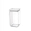 122484 Tasty+ Square Canister, Light Grey, 1.6 L