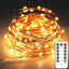 Twinkle Star Fairy Lights, 20m 200 LED USB Plug in Copper Wire String Lights with Remote/8 Modes/Timer, Christmas Lights for Outdoor/Indoor Lighting, Bedroom, Xmas Tree Decoration, Warm White