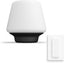 Wellness White Ambiance Smart Table Light with Bluetooth Works with Alexa, Google Assistant and Apple Homekit