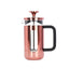 Pisa Stainless Steel Cafetière, Three Cup, Copper, Gift Boxed, Cooper