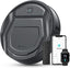 M210P Grey Robot Vacuum Cleaner Remote Control, Small Robot Robotic Vacuum 7.8cm Thin 28cm DIA, 2200 Pa Suction, Alexa Voice Control Self-Charging Robotic Vacuum Ideal for Pet Hair Hard Floor