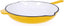 ECHTWERK Cast Iron Frying Pan with Enamel Coating Two Handles and Spout Suitable for Ovens, Grills, BBQ and Induction Cookers, Diameter 26.5 cm, Yellow