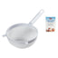 15cm White Nylon Sieve, Perfect for Straining, rinsing and Washing a Wide Selection of Foods Including Rice, Pulse Beans, Salad, Fruit and Vegetables, Dishwasher Safe