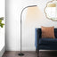 LED Floor Lamp, Reading Standing Lamps with Touch Control for Living Room, Bedroom, Dimmable Standing Lamp with 5 Color Temperature & 5 Brightness Levels, Gooseneck Height Adjustable, Black