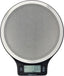 Digital kitchen scales with LCD display (with batteries), Black and Stainless Steel, BPA free, Weighs up to 11 pounds