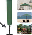 RICHIE Garden Parasol Cover Patio Umbrella Covers for Parasol Fits 2 to 3m Diameter Parasols 153x30x30cm Waterproof Tear Resistant 600D Oxford PVC Coating with Drawstring Cord at Bottom, Green, NO ZIP