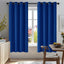 Blue Blackout Curtains Eyelet Thermal Insulated Bedroom Blackout Curtains for Living Room 46 x 54 Inch Drop 2 Panels