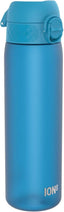 Water Bottle, 500 ml/18 oz, Leak Proof, Easy to Open, Secure Lock, Dishwasher Safe, BPA Free, Hygienic Flip Cover, Carry Handle, Fits Cup Holders, Easy Clean, Carbon Neutral, Blue