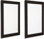 Biggest Aluminium Snap frame Poster Frame Clearence sale In Black and silver Colour (2 x A3 Black MItred)