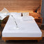 Single Waterproof Mattress Protector Fitted Mattress Cover Single Bed Protective Sheet Breathable Mattress Protection Cover Washable 30cm Deep Fitted (Single 90x200cm)