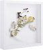 3D Shadow Box Frame, White 8x8 inch Picture Frame 1.2 Inch Deep Box Frames Wooden Display Box for Crafts, Photos, Artworks, Bouquet, Memory Tickets
