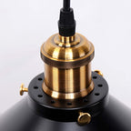 Industrial Retro Black Iron Kitchen Restaurant Bar Balcony Hanging Pendant Light (3 Pack)