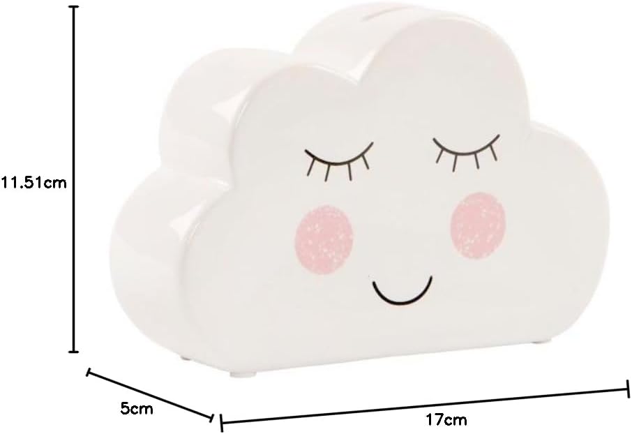 Sweet Dreams Cloud White Money Bank