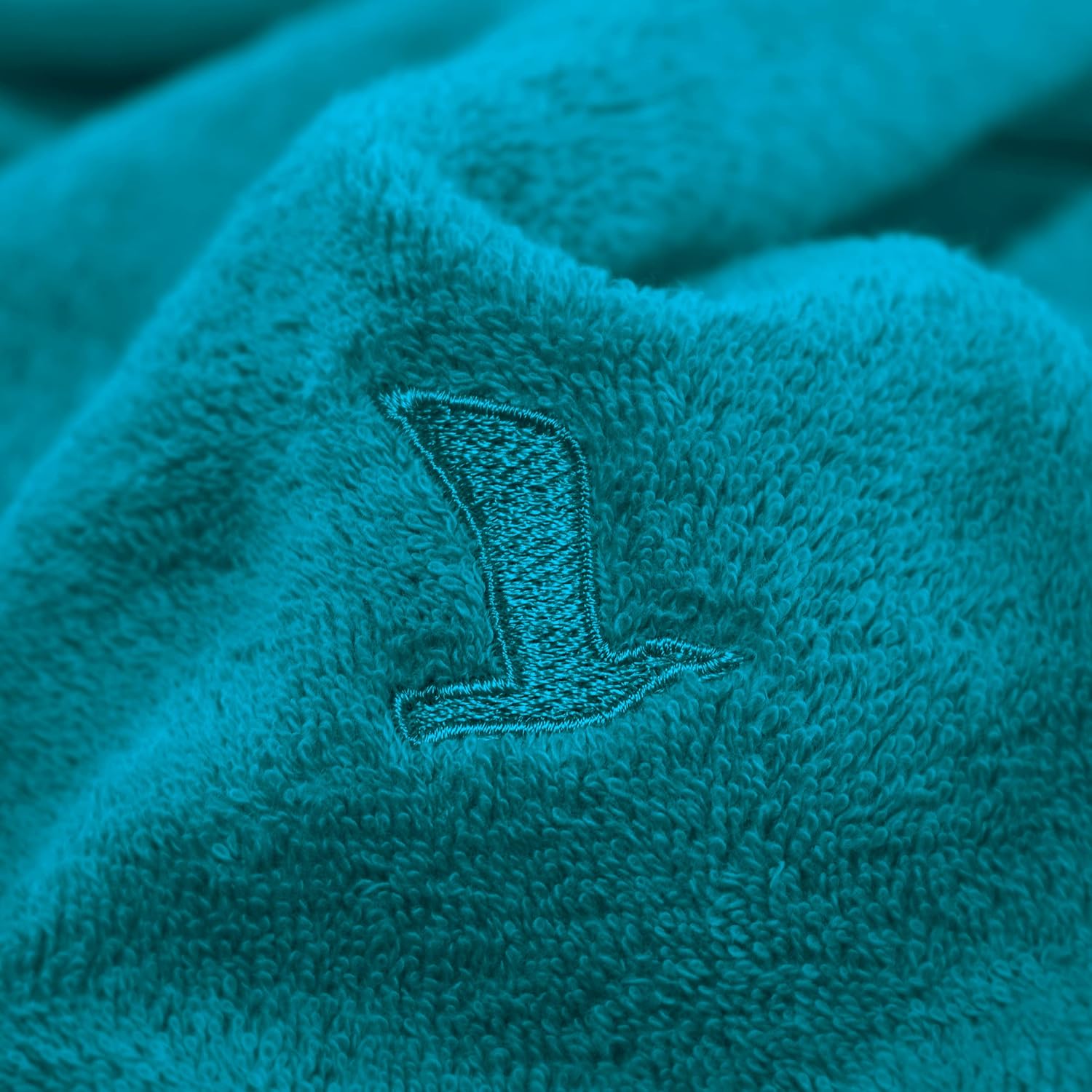 3er set Superwuschel guest towel 30 x 50 cm made of 100% cotton, lagoon