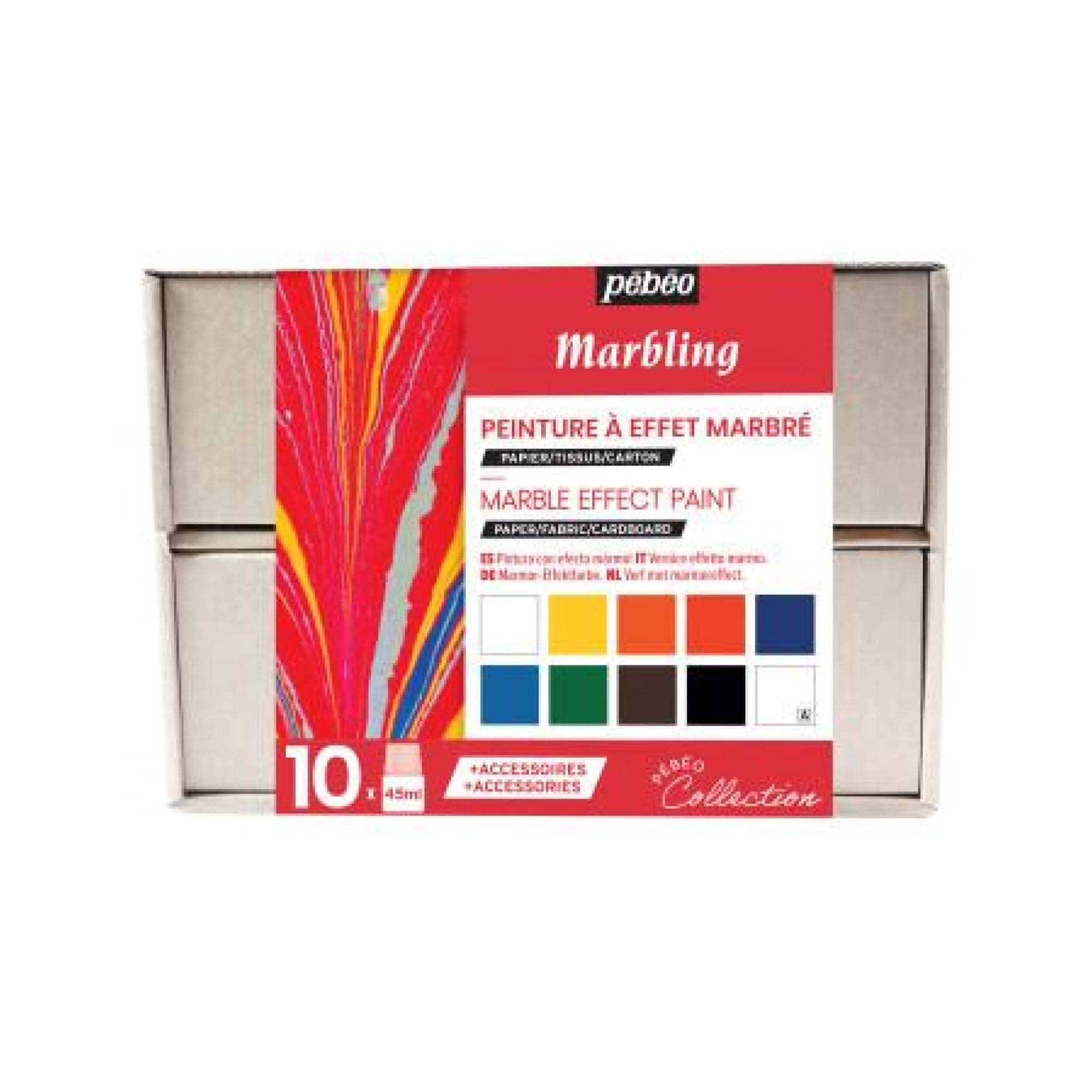 758495 MARBLING Collection Set, Assorted 10X45ML Main image