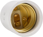 Lamp Socket Converter | B22 to E27 Fitting | Bayonet to Edison E27 Adapter | Light Bulb Socket Converter | Lamp Bulb Adapter for LED, Halogen, CFL | UK Standard
