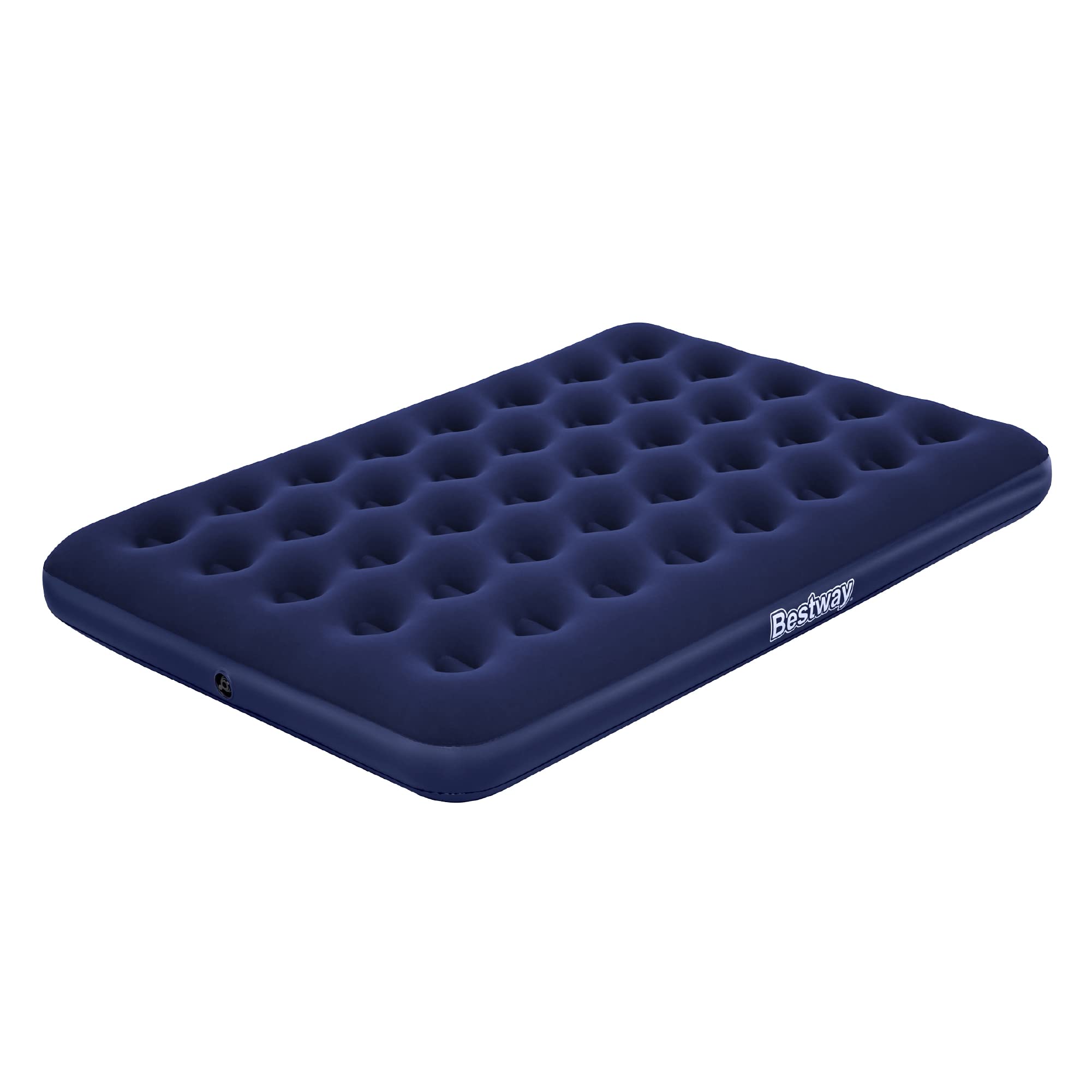 Double Air Bed, Inflatable Outdoor, Indoor Airbed, Quick Inflation, Flocked Double Size Air Bed Main image