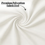 ® Plain Dyed Poly Cotton Pleated Platform Base Valance Sheets | Single | Double | King | Super King | (Double, White)