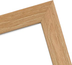 British Made Picture / Photo Frame to fit 8"x8" (20.32cm x 20.32cm) with Lime Oak Wood Effect Frame