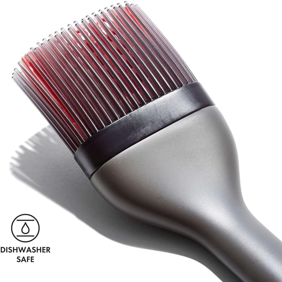 OXO Good Grips Grilling Basting Brush, Silicone, Black