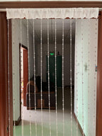 ZiDeTang Acrylic Beaded Door Curtain Décor Tassel Room Divider Curtain (100cm by 195cm, Clear)