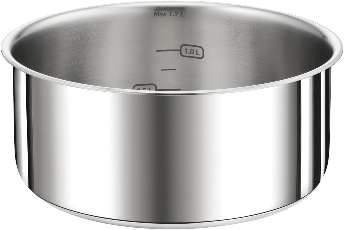 Ingenio Preference Saucepan 16 cm, Stackable, Stainless Steel, Induction, Versatility, Space Saving L8982804 Main image