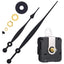 High Couple Quartz Clock Movement Replacement Parts with Long Hands and Spade Hanger 208mm/8.2 Inch
