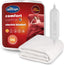 Comfort Control Electric Blanket Single Bed - Heated Underblanket with 4 Heat Settings - Fast Heat Up - Overheat Protection and Easy Fit Straps - Machine Washable - Single - 135x72cm