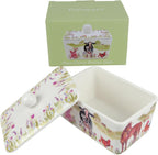 The Leonardo Collection Macneil Studios Farmyard Butter Dish | British Designed for Kitchen Use | Large Butter Dish for All Kitchens | Perfect for Daily Butter Storage