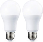 LED E27 Edison Screw Bulb, 10W (Equivalent to 75W), Cool White, Non Dimmable - Pack of 2