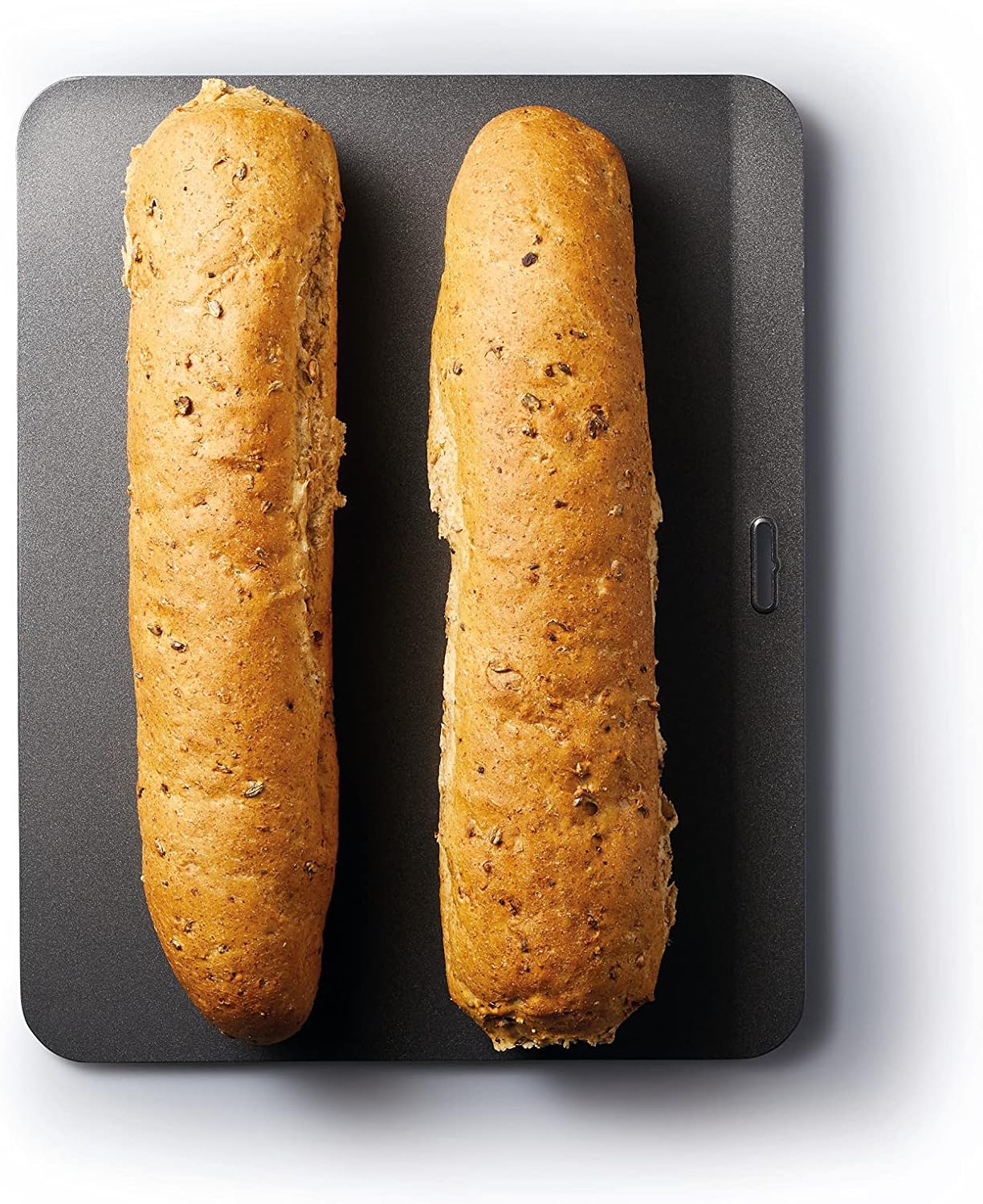 Baking Sheet with PTFE, PFOA and BPA Free Non Stick, Robust 1mm Thick Carbon Steel, 35 x 28cm