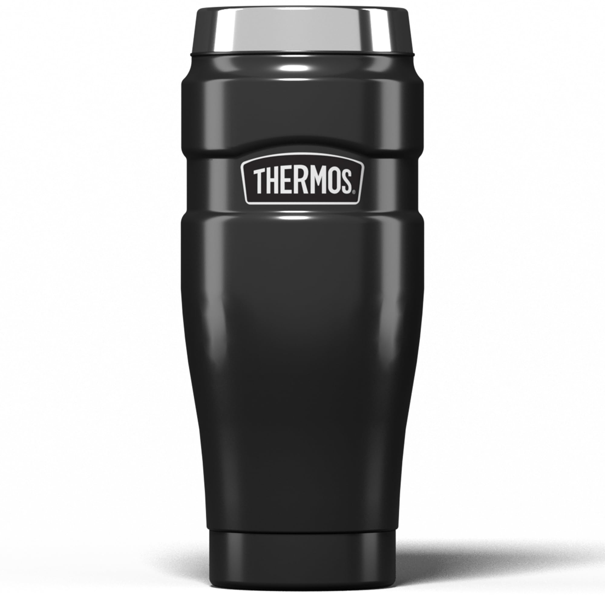 Stainless King Travel Tumbler & Multi- Purpose Flask- 470ml Insulated Hot & Cold Water Bottle for Daily Commute & Weekend Adventures - Sleek Design in Gun Metal, 5-Year Durability