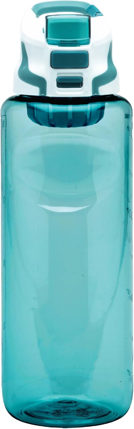 Chugger Water Bottle with Infuser, Green, 1 litre Capacity