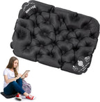 Inflatable seat Cushion Stadium Waterproof Air Pad Lightweight Portable Sit Mat for Hiking Camping Walking Travel Fishing Boating Flying Backpacking