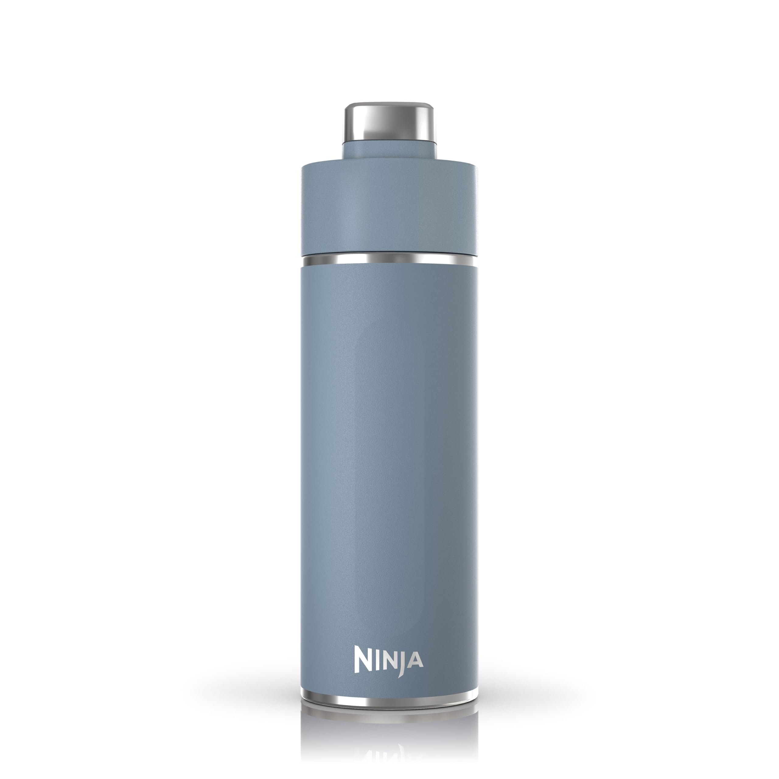 Thirsti Water Bottle and Flask 530 ML With Leak-Proof Lid, Designed For Carbonated, Hot & Cold Drinks, Ideal For Travel & Sports, Triple Insulated, Stainless Steel Bottle, Blue, DW1801EUUKBL